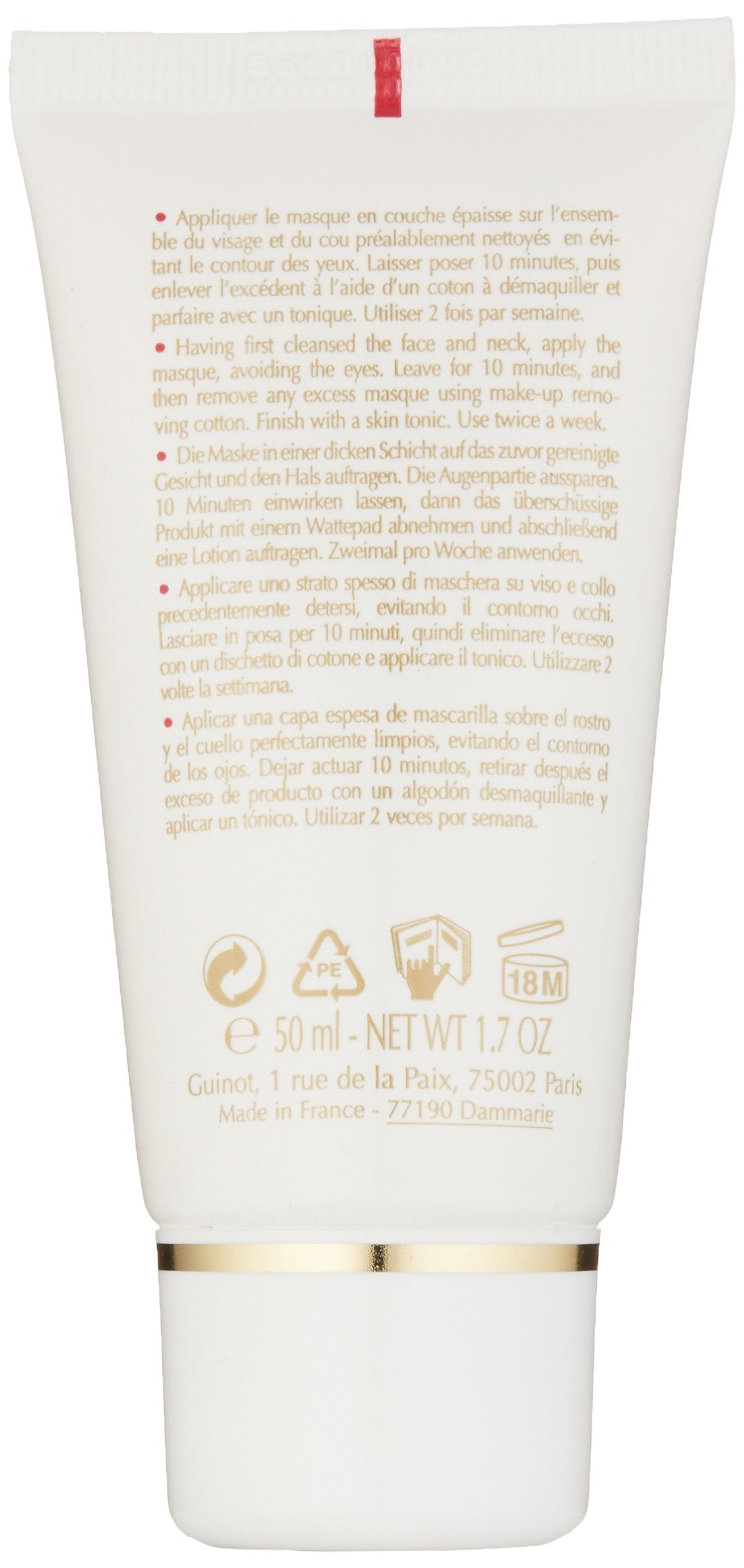 Guinot 50ml Masque Hydra Sensitive Face Mask